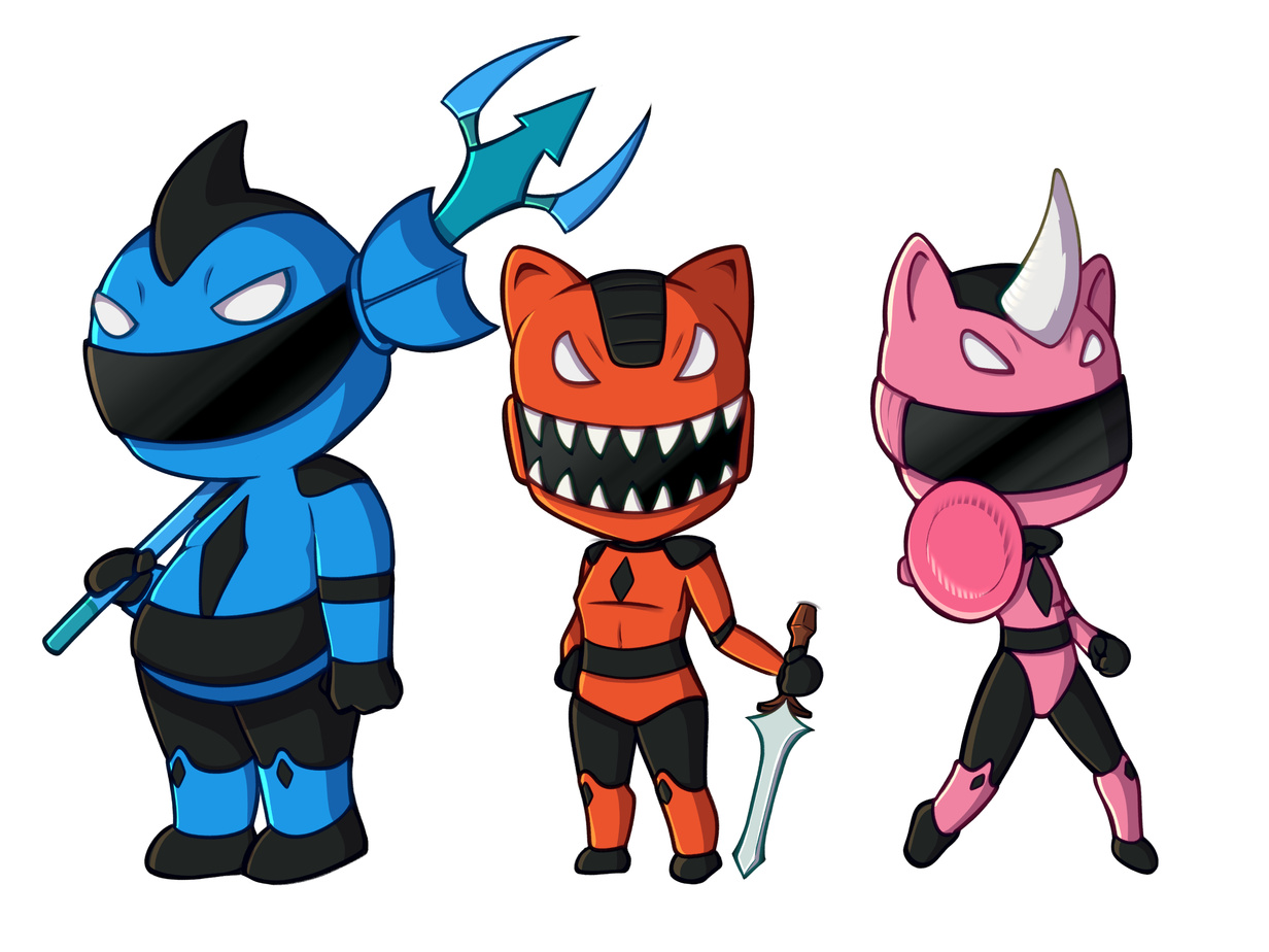 Chibi X-Knights For Use in Kickstarter Chibi X-Knights For Use in Kickstarter
